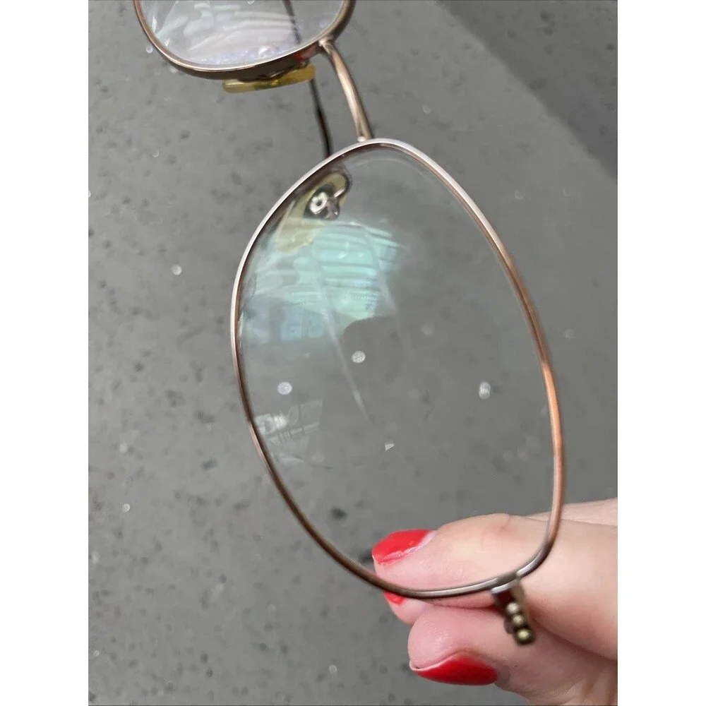 Bellissima Eyeglasses FRAMES ONLY BL 614 52-17-130 Copper full rim oval